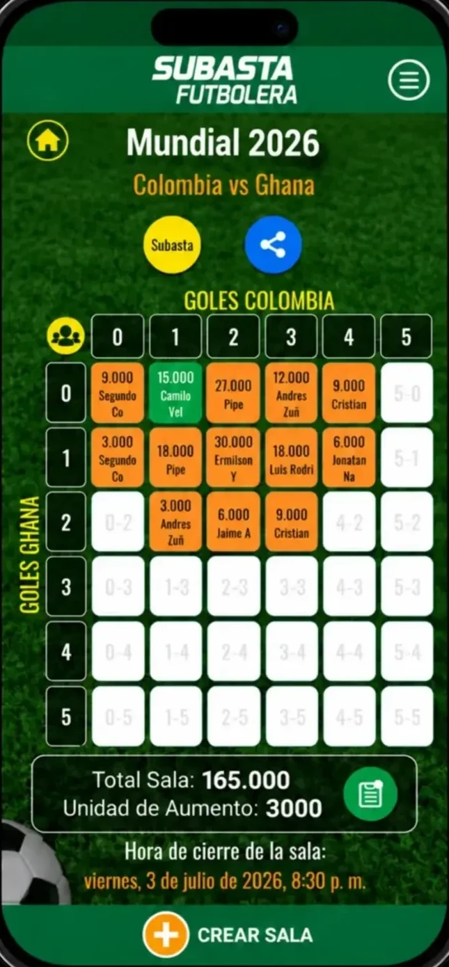 Tablero del juego